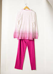 Pyjama violet CANAT pour femme seconde vue