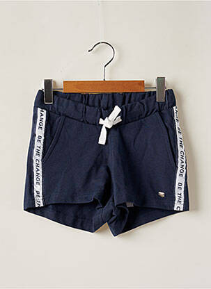 Short poches taille élastique bleu TIFFOSI fille