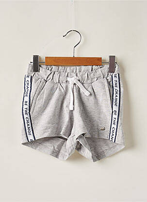 Short poches taille élastique gris TIFFOSI fille