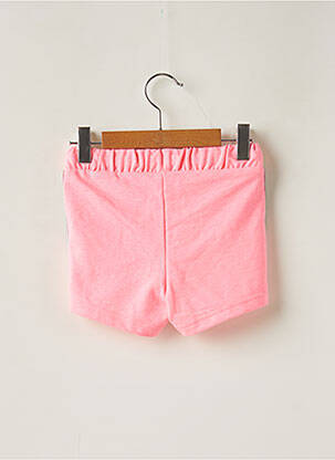 Short poches taille élastique rose TIFFOSI fille