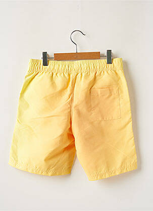 Short de bain effet matière satinée jaune TIFFOSI garçon