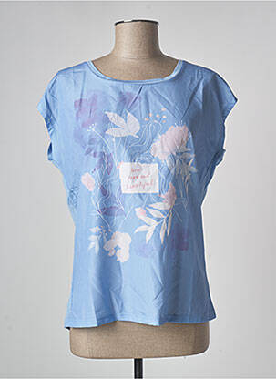 Top manches courtes manches courtes bleu TIFFOSI femme