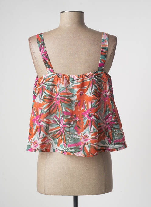 Top orange TIFFOSI pour femme