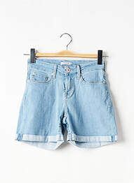 Short fermeture zippée sous rabat boutonné taille normale bleu TIFFOSI femme