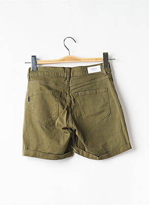 Short fermeture zippée sous rabat boutonné taille normale vert TIFFOSI femme