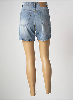 Short fermeture zippée sous rabat boutonné taille haute bleu TIFFOSI femme