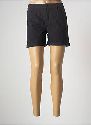 Short fermeture zippée sous rabat boutonné taille normale noir TIFFOSI femme