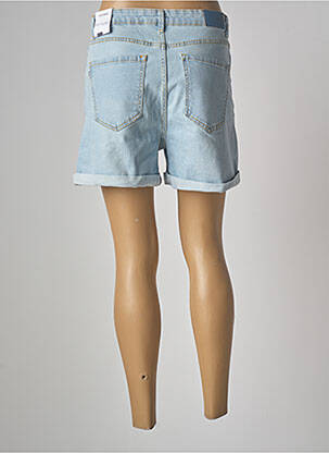 Short fermeture zippée sous rabat boutonné taille haute bleu TIFFOSI femme