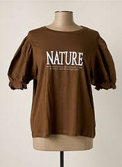 T-shirt marron TIFFOSI pour femme seconde vue