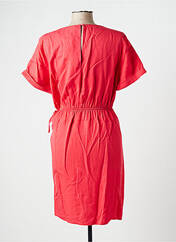 Robe courte rouge C'EST BEAU LA VIE pour femme seconde vue
