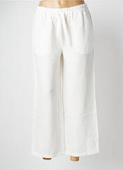Pantalon 7/8 blanc C'EST BEAU LA VIE pour femme seconde vue