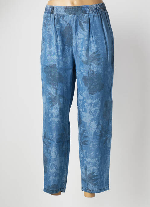 Pantalon 7/8 bleu FRED SABATIER pour femme