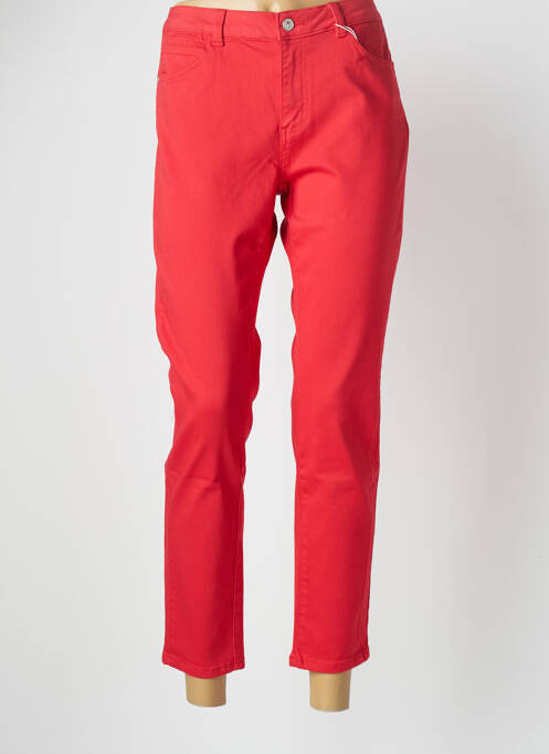 Pantalon 7/8 rouge C'EST BEAU LA VIE pour femme