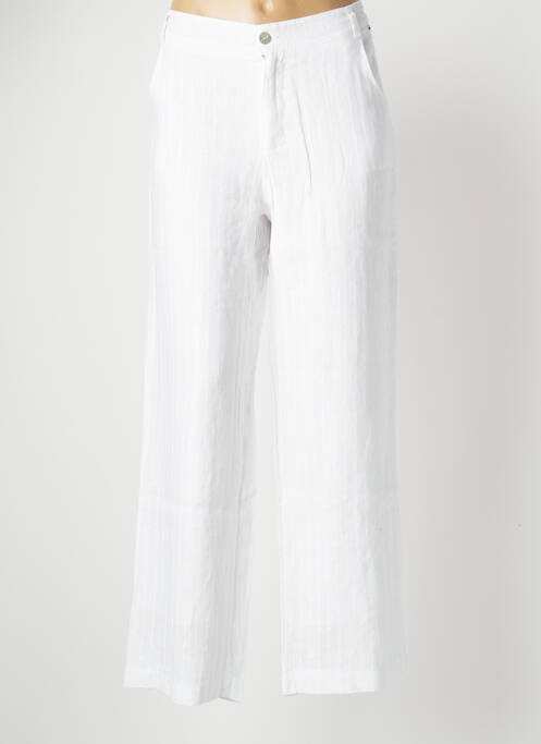 Pantalon large blanc FRED SABATIER pour femme