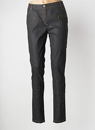 Pantalon slim taille haute taille haute noir MERI & ESCA femme