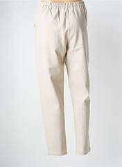 Pantalon droit beige KOKOMARINA pour femme seconde vue