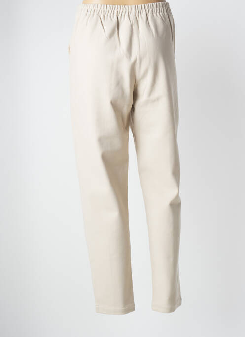 Pantalon droit beige KOKOMARINA pour femme