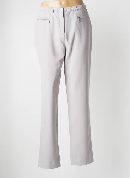 Pantalon droit gris GREGORY PAT pour femme