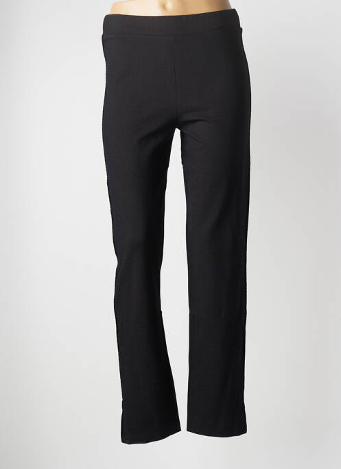 Pantalon droit noir FRANCK ANNA pour femme