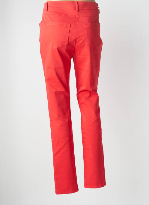 Pantalon slim rouge PAUSE CAFE pour femme