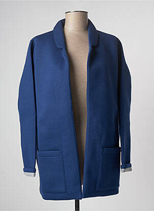 Veste casual bleu BENETTON pour femme
