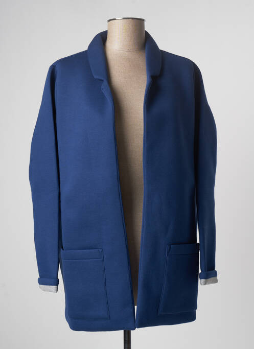 Veste casual bleu BENETTON pour femme