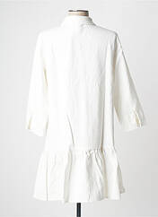 Robe courte blanc Y'COO pour femme seconde vue