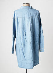 Robe courte bleu DAPHNEA pour femme seconde vue
