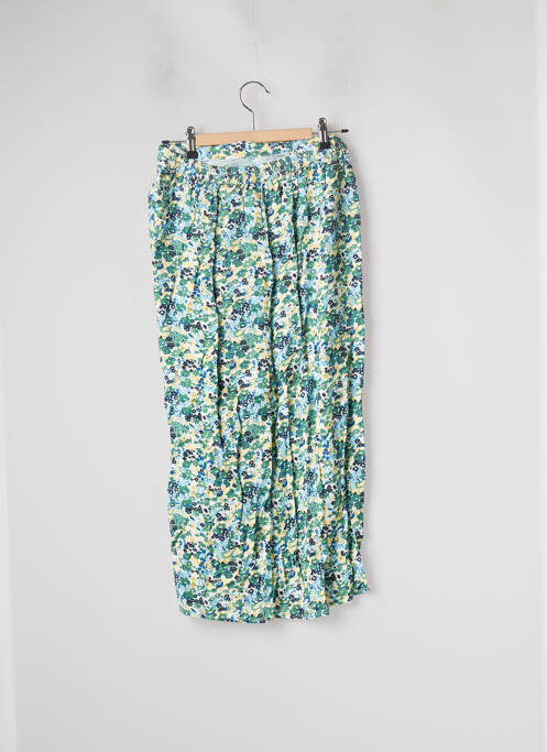 Jupe mi-longue vert ANGE pour femme