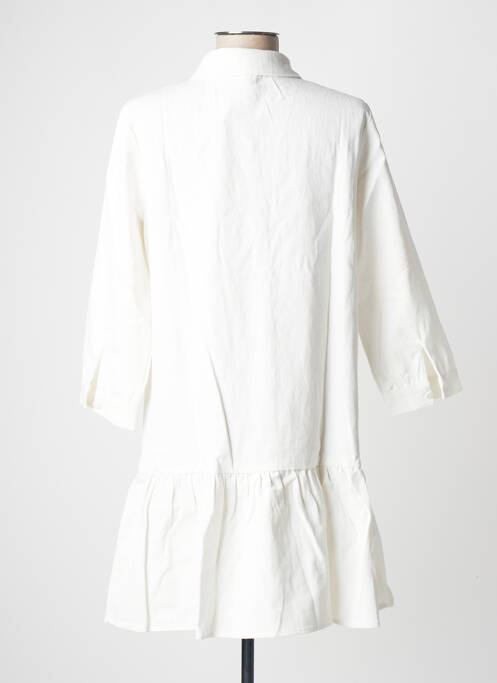 Robe courte blanc Y'COO pour femme