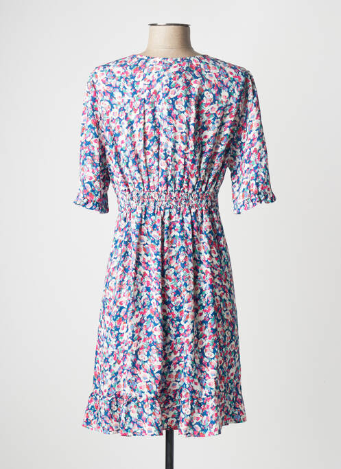 Robe courte bleu RUE DES ABBESSES pour femme