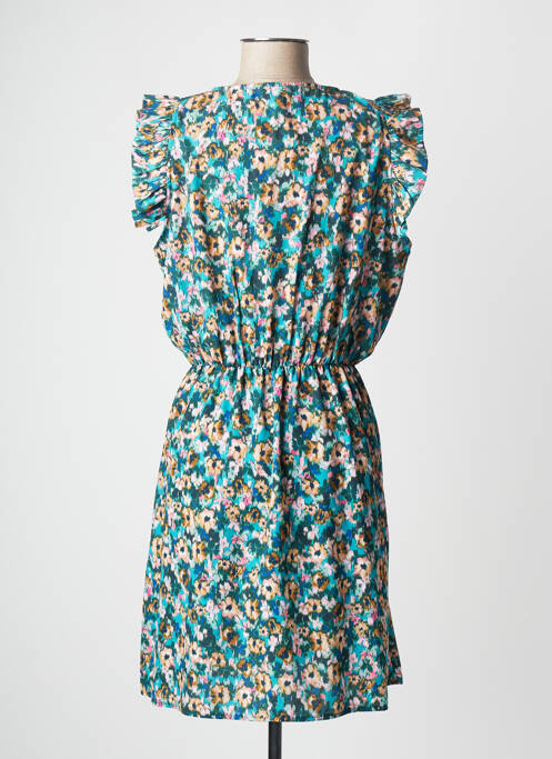 Robe courte vert RUE DES ABBESSES pour femme