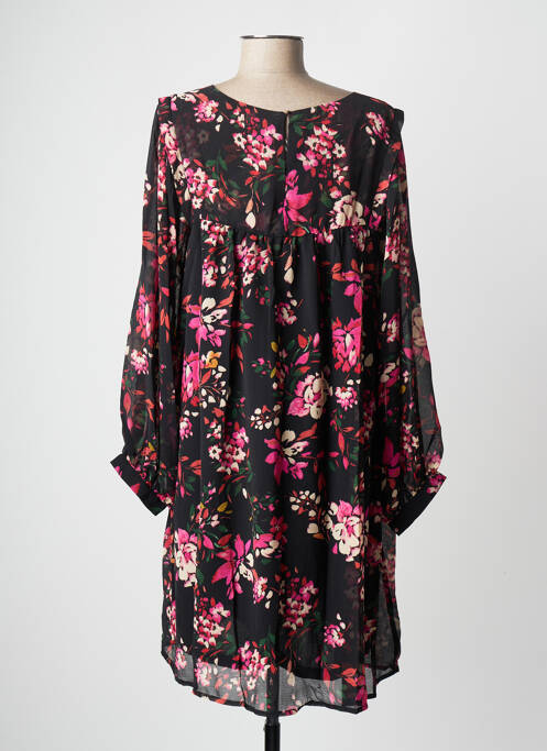 Robe mi-longue noir GRACE & MILA femme