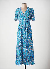 Robe mi-longue bleu ANGE pour femme seconde vue