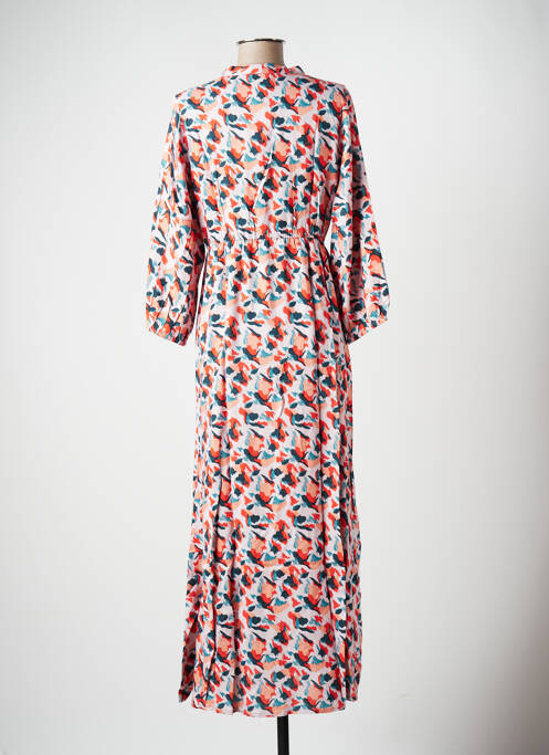 Robe longue orange ANGE pour femme