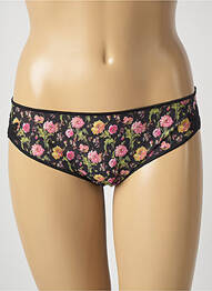 Culotte effet matière satinée noir PALADINI femme
