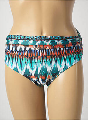 Bas de maillot de bain imprimé fantaisie culotte bleu LENNY NIEMEYER femme