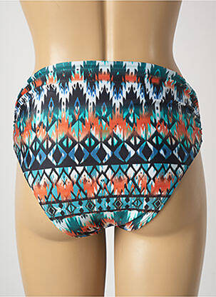 Bas de maillot de bain imprimé fantaisie culotte bleu LENNY NIEMEYER femme