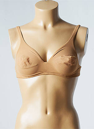 Soutien-gorge sans armature haut triangles chair LA PERLA femme
