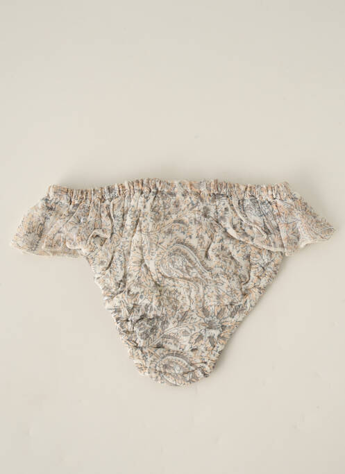 Bas de maillot de bain effet matière satinée rose LOUIS*LOUISE fille