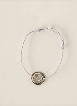 Bracelet matériaux argent gris CLAVERIN enfant