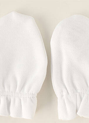 Gants stretch blanc PAZ RODRIGUEZ enfant
