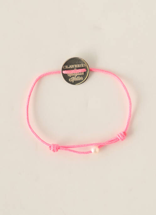 Bracelet rose CLAVERIN pour fille