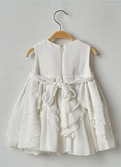 Robe longue blanc ALETTA pour fille seconde vue