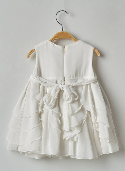 Robe longue blanc ALETTA pour fille