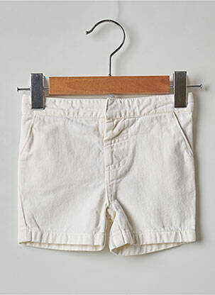 Bermuda taille élastique beige LES PETITS INCLASSABLES enfant