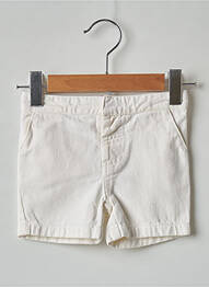 Bermuda poches taille élastique beige LES PETITS INCLASSABLES enfant