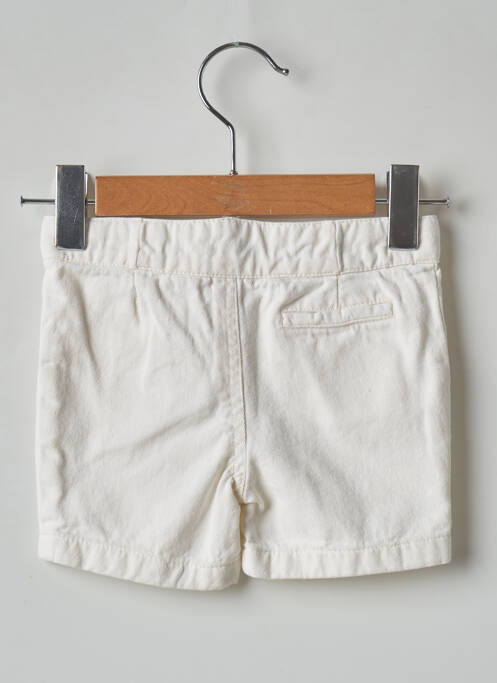 Bermuda poches taille élastique beige LES PETITS INCLASSABLES enfant
