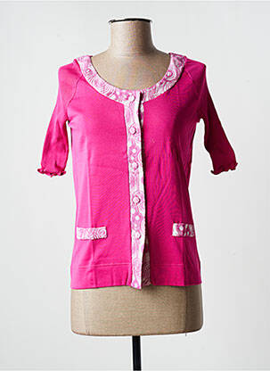 Pyjama manches courtes rose OSCALITO femme
