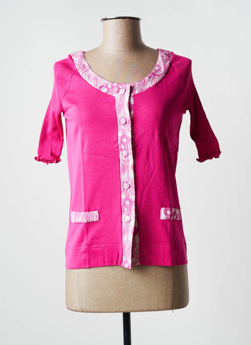 Pyjama manches courtes rose OSCALITO femme